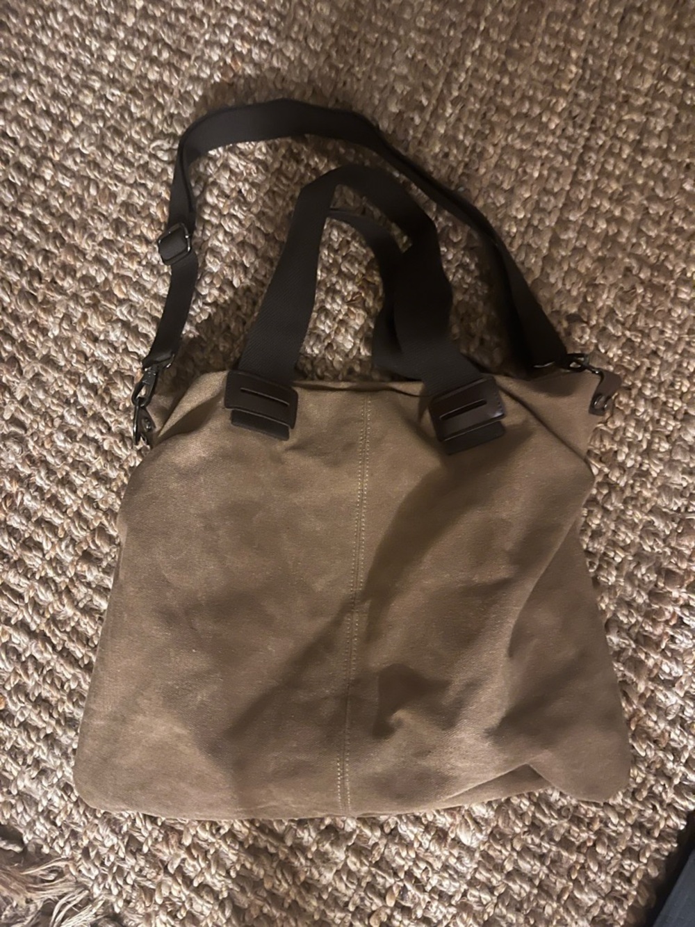Women  Casual linen  Tote Bag in Taupe